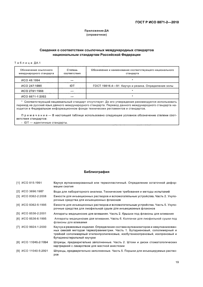 ГОСТ Р ИСО 8871-2-2010