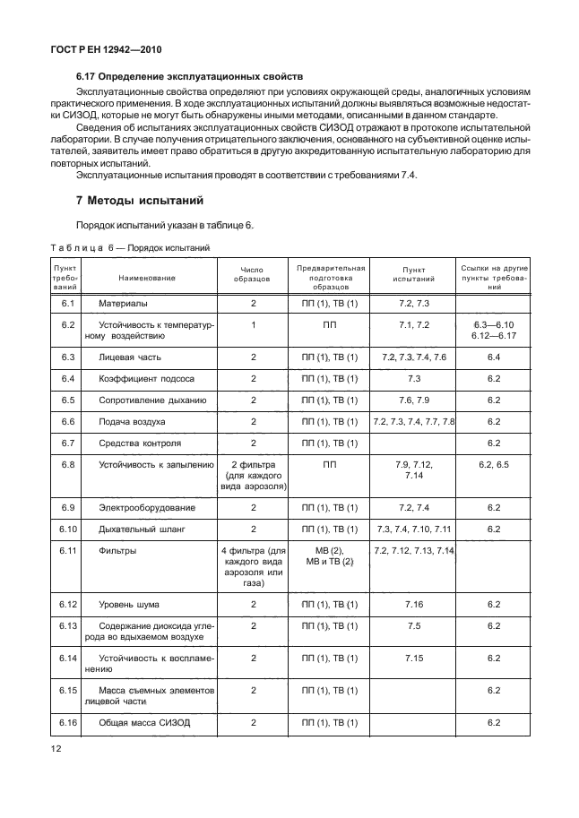 ГОСТ Р ЕН 12942/А1/А2-2010