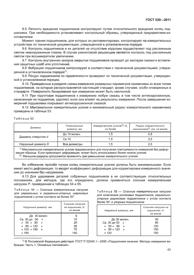 ГОСТ 520-2011