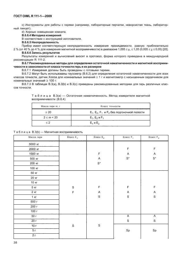 ГОСТ OIML R 111-1-2009