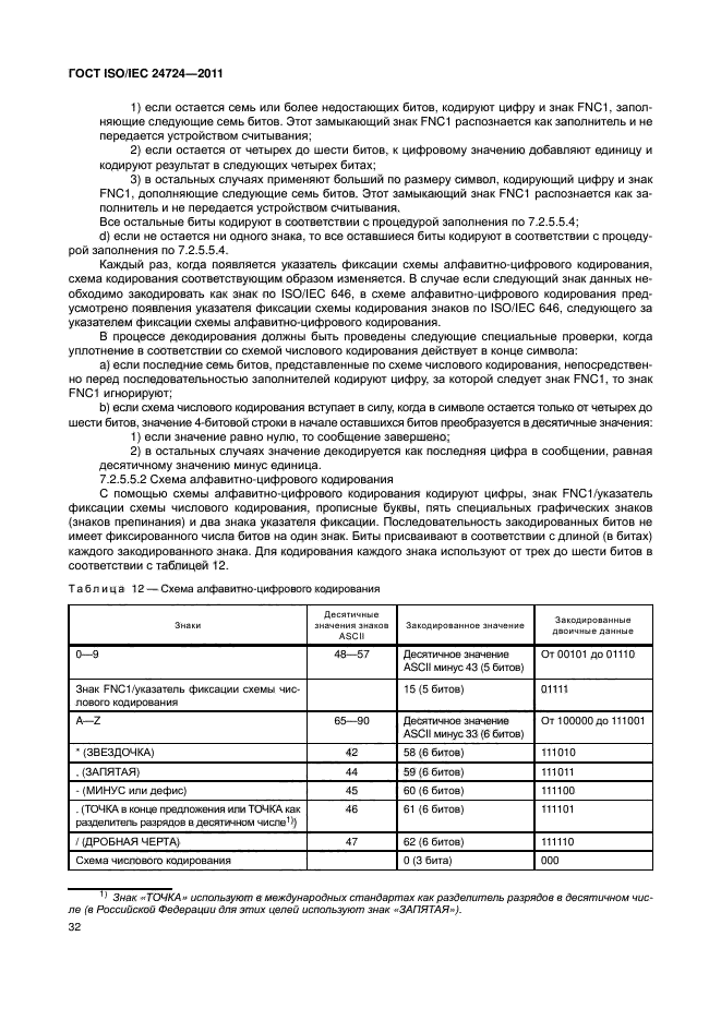 ГОСТ ISO/IEC 24724-2011