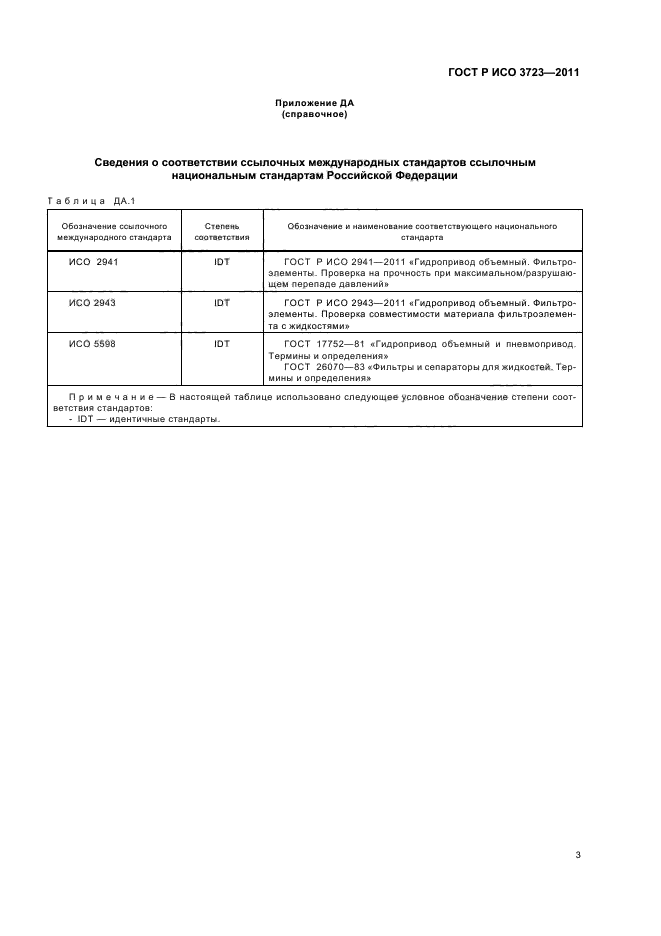 ГОСТ Р ИСО 3723-2011