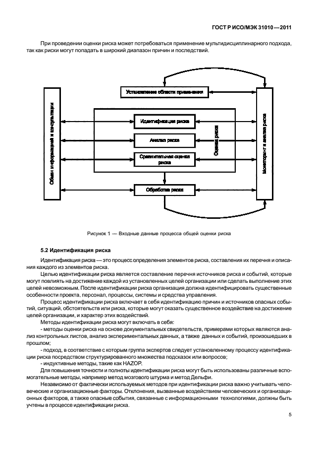 ГОСТ Р ИСО/МЭК 31010-2011