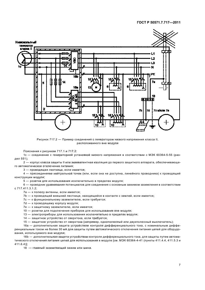 ГОСТ Р 50571.7.717-2011