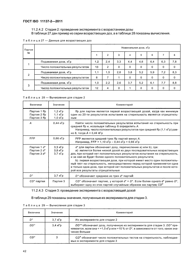 ГОСТ ISO 11137-2-2011