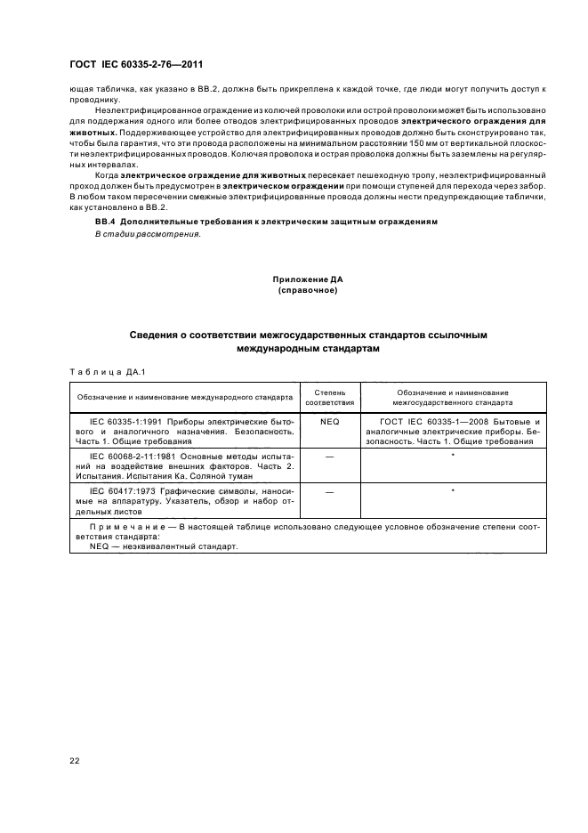 ГОСТ IEC 60335-2-76-2011