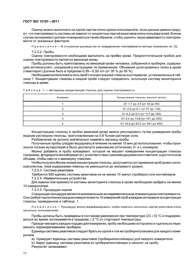 ГОСТ ISO 15197-2011