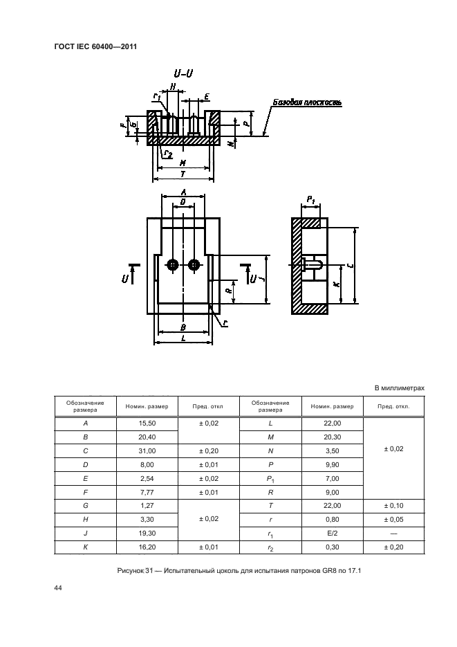 ГОСТ IEC 60400-2011