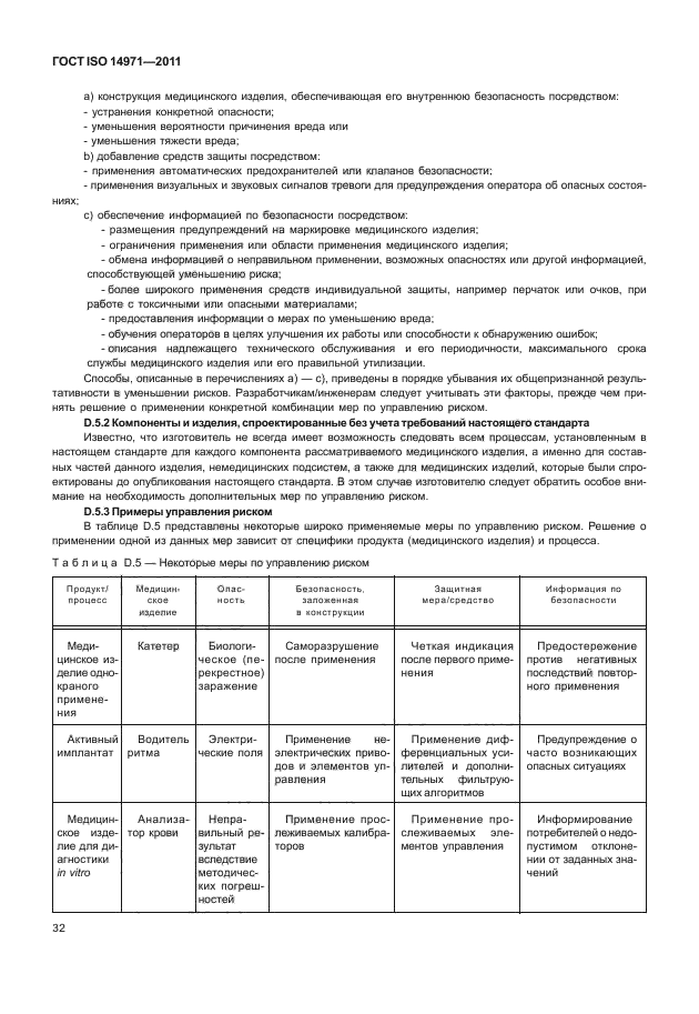 ГОСТ ISO 14971-2011