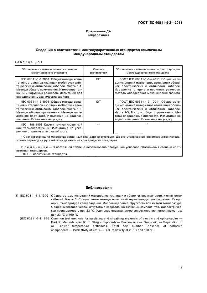 ГОСТ IEC 60811-4-2-2011