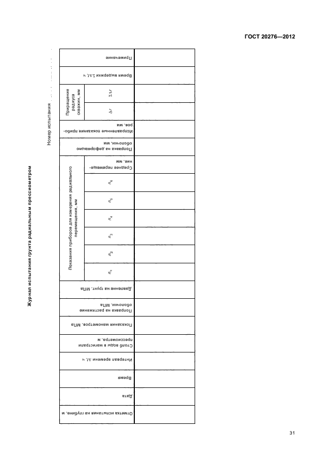 ГОСТ 20276-2012