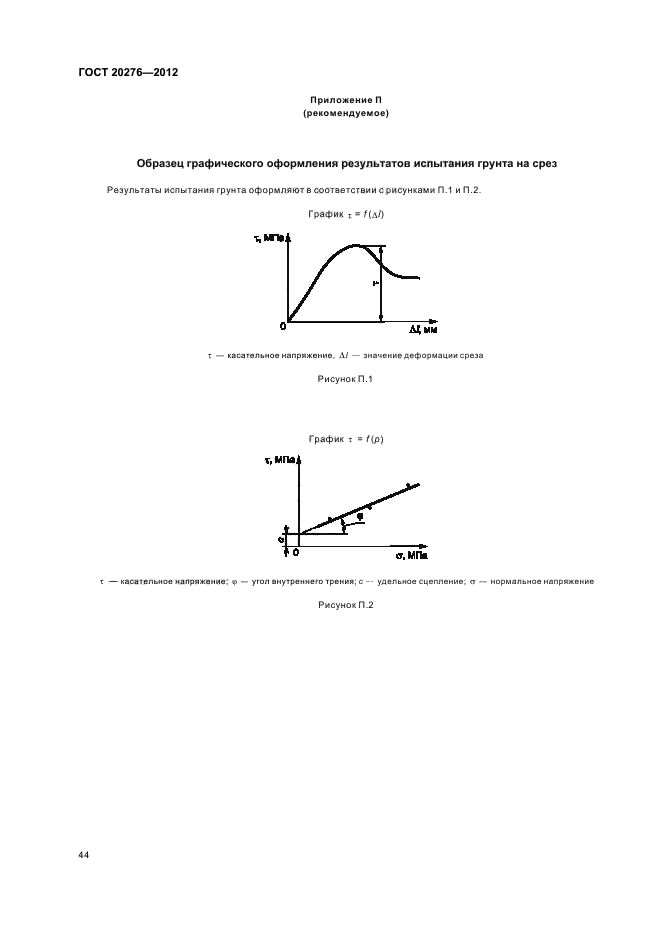 ГОСТ 20276-2012