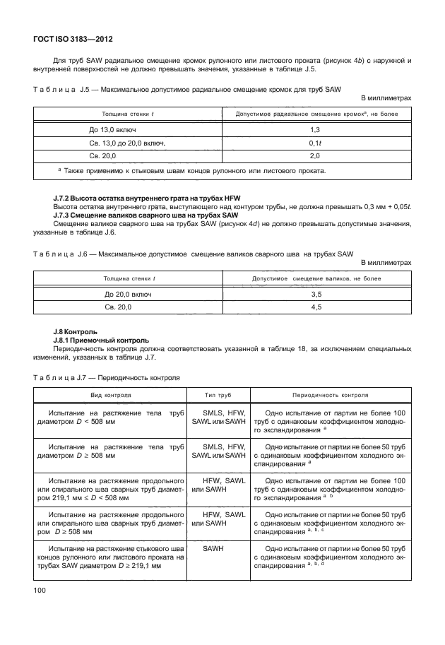 ГОСТ ISO 3183-2012