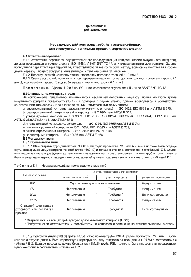 ГОСТ ISO 3183-2012