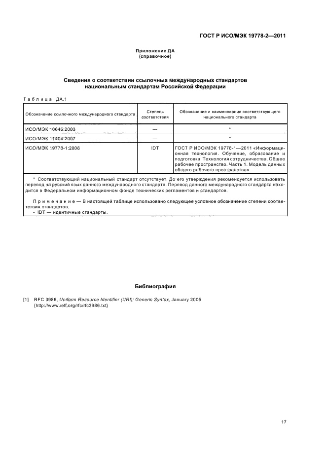 ГОСТ Р ИСО/МЭК 19778-2-2011