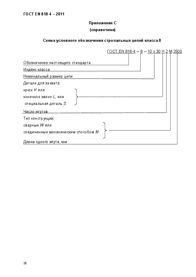 ГОСТ EN 818-4-2011
