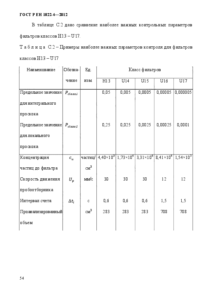 ГОСТ Р ЕН 1822-4-2012