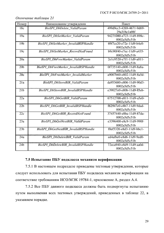 ГОСТ Р ИСО/МЭК 24709-2-2011