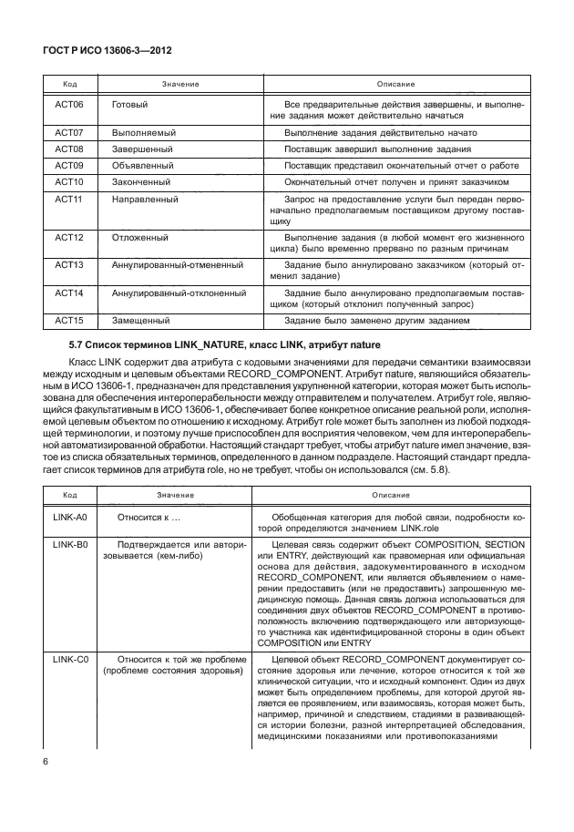 ГОСТ Р ИСО 13606-3-2012