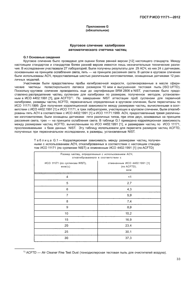 ГОСТ Р ИСО 11171-2012