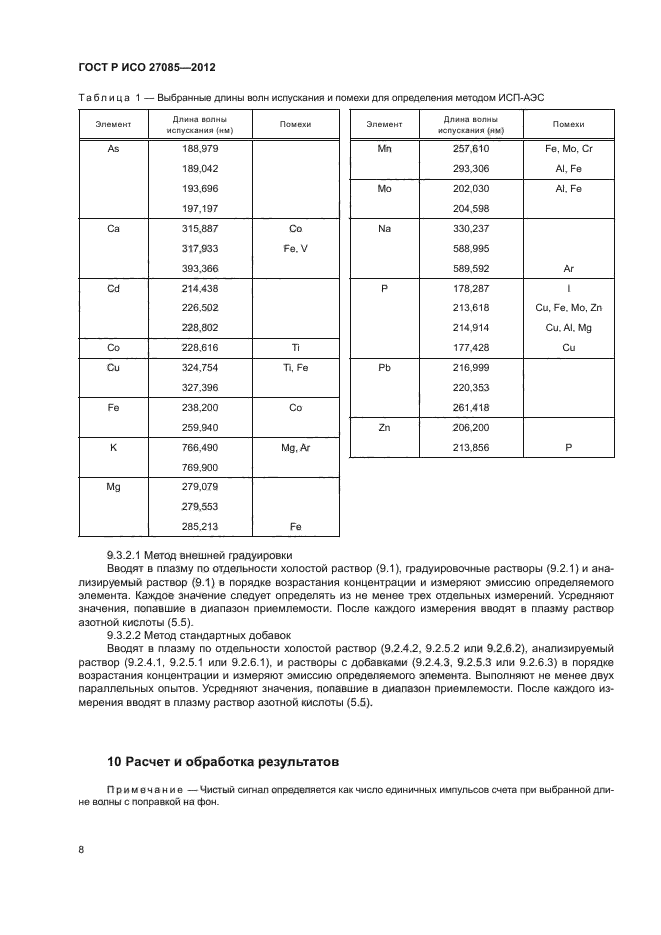 ГОСТ Р ИСО 27085-2012