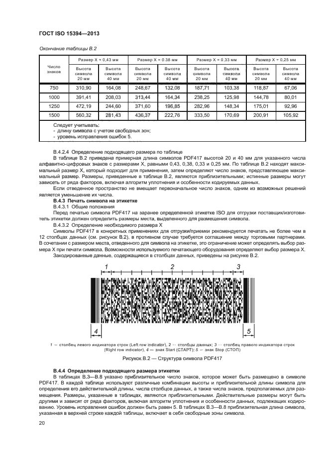 ГОСТ ISO 15394-2013