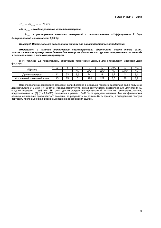 ГОСТ Р 55113-2012