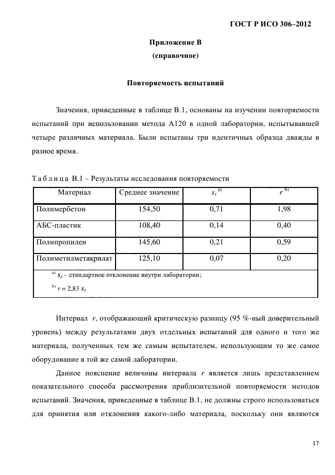 ГОСТ Р ИСО 306-2012