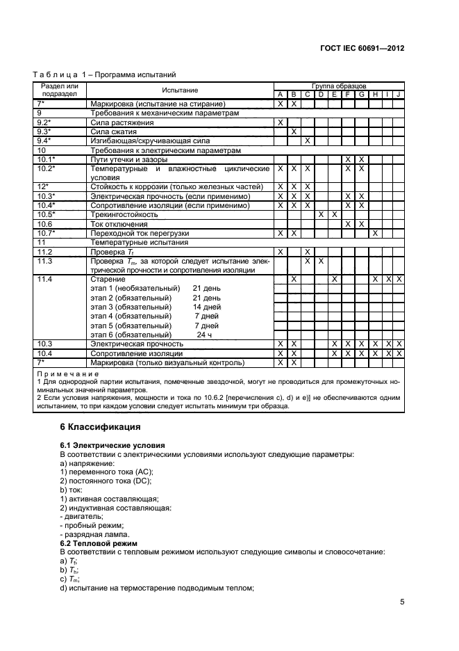 ГОСТ IEC 60691-2012