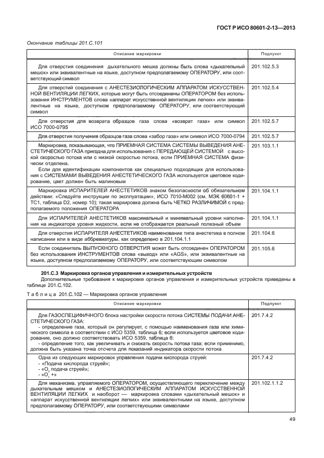 ГОСТ Р ИСО 80601-2-13-2013