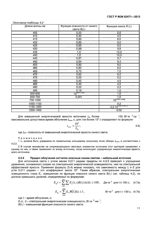 ГОСТ Р МЭК 62471-2013