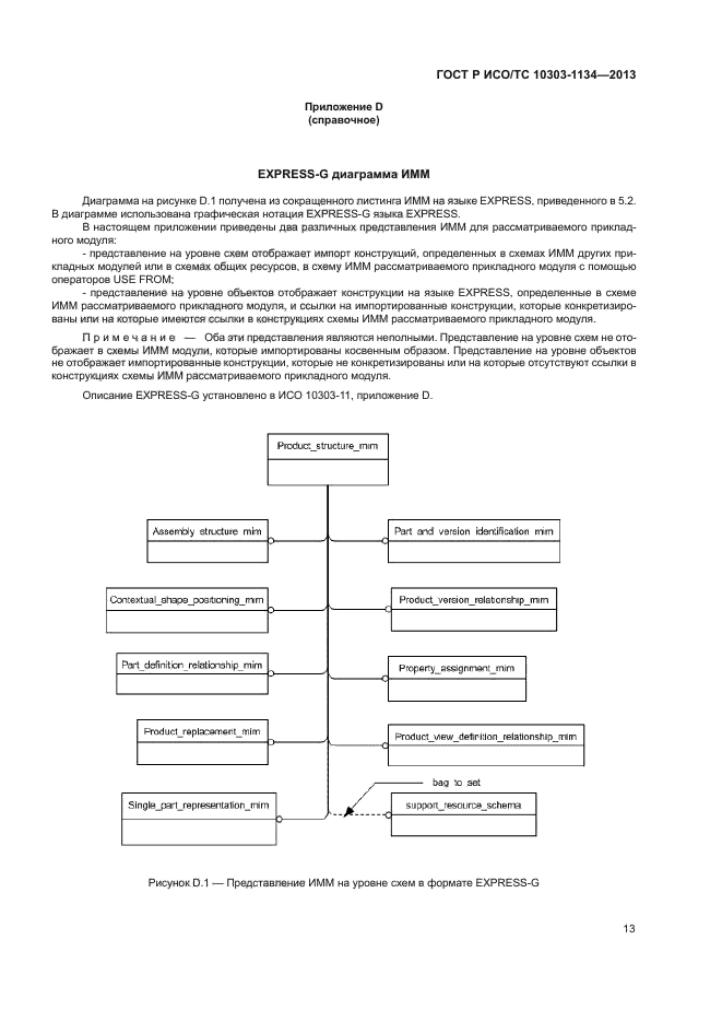 ГОСТ Р ИСО/ТС 10303-1134-2013