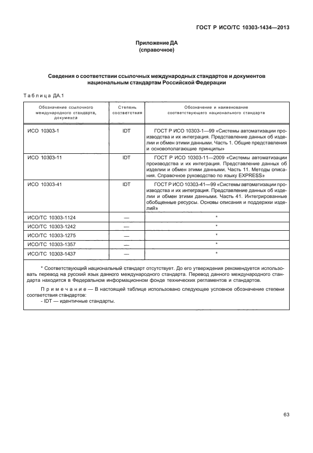 ГОСТ Р ИСО/ТС 10303-1434-2013