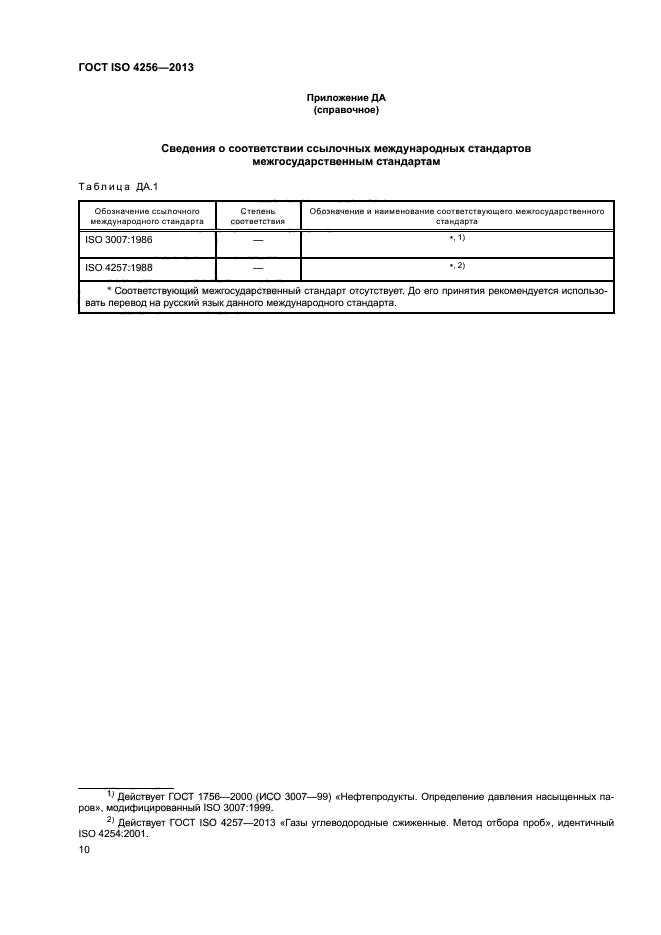 ГОСТ ISO 4256-2013