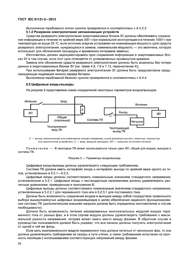 ГОСТ IEC 61131-2-2012