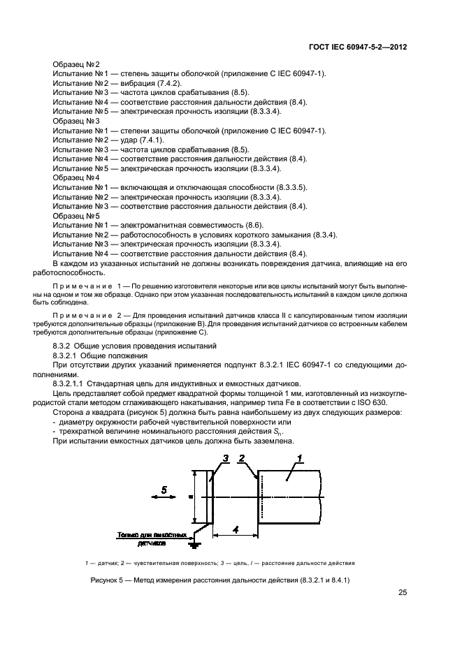 ГОСТ IEC 60947-5-2-2012