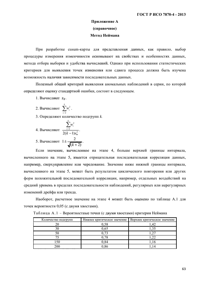 ГОСТ Р ИСО 7870-4-2013