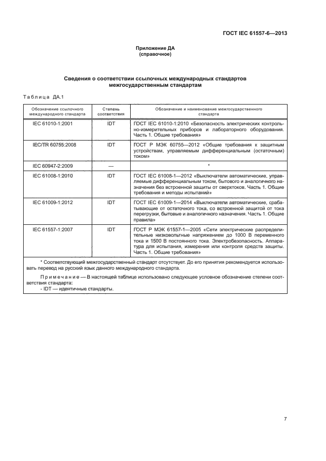 ГОСТ IEC 61557-6-2013