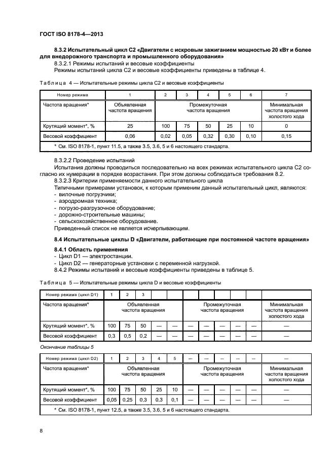 ГОСТ ISO 8178-4-2013