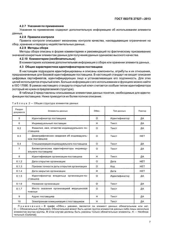 ГОСТ ISO/TS 27527-2013