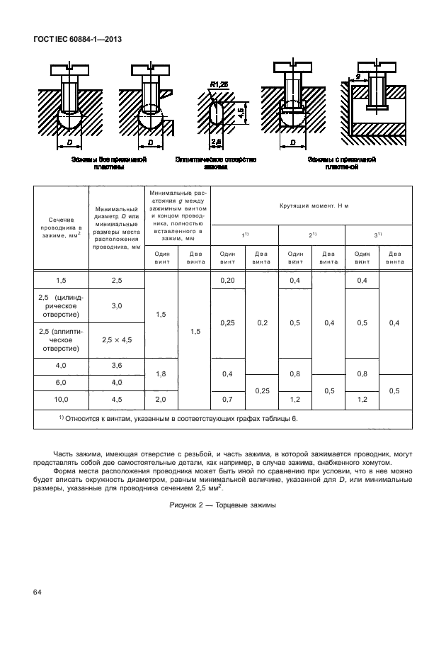 ГОСТ IEC 60884-1-2013