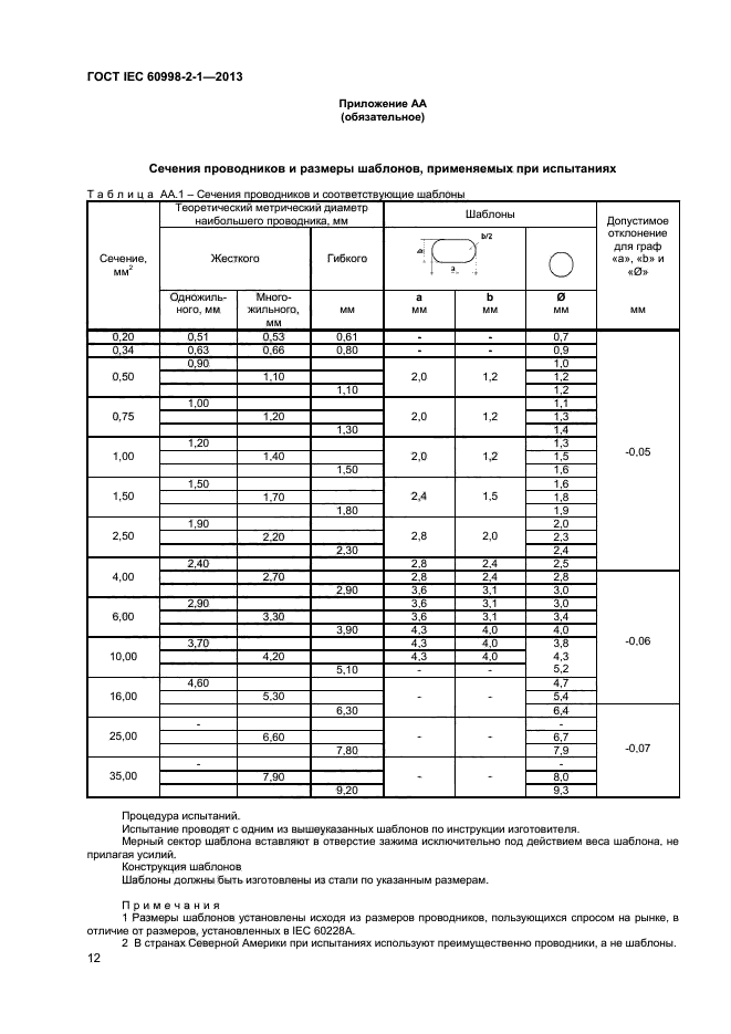 ГОСТ IEC 60998-2-1-2013