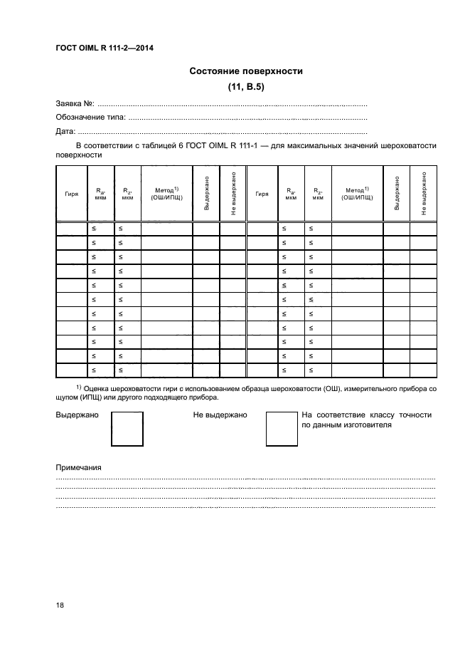 ГОСТ OIML R 111-2-2014