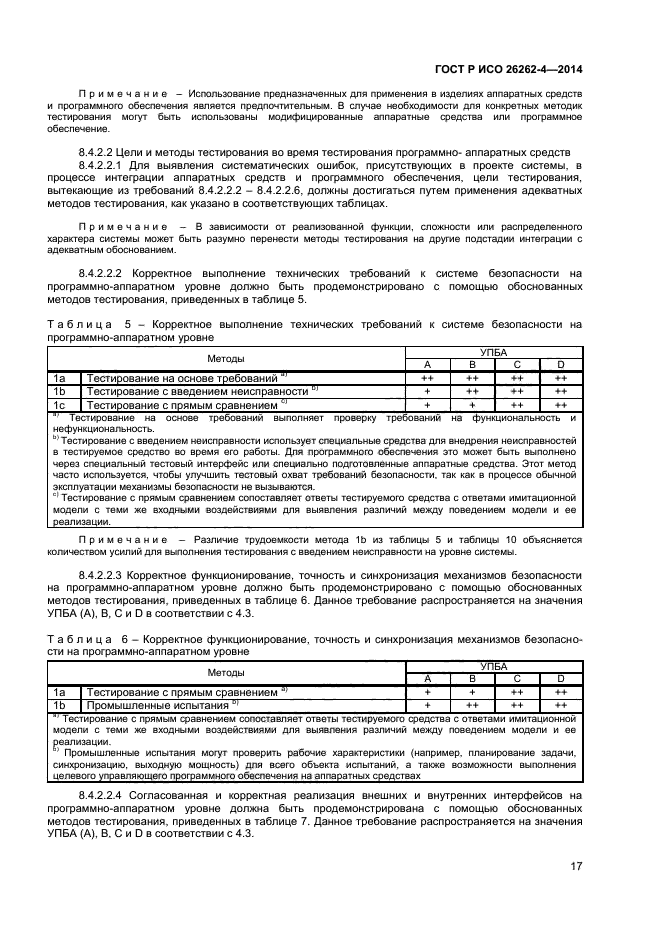 ГОСТ Р ИСО 26262-4-2014