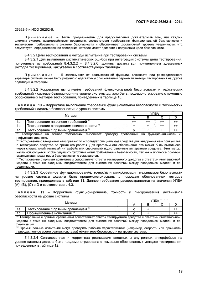 ГОСТ Р ИСО 26262-4-2014