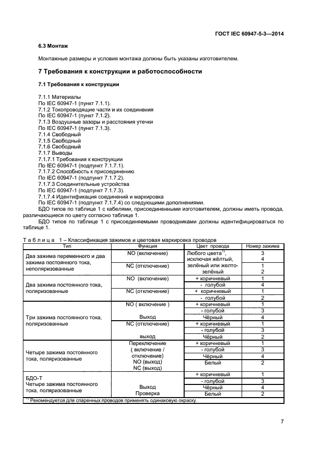 ГОСТ IEC 60947-5-3-2014