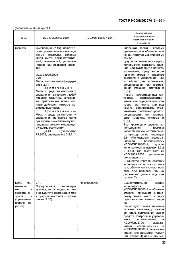 ГОСТ Р ИСО/МЭК 27013-2014