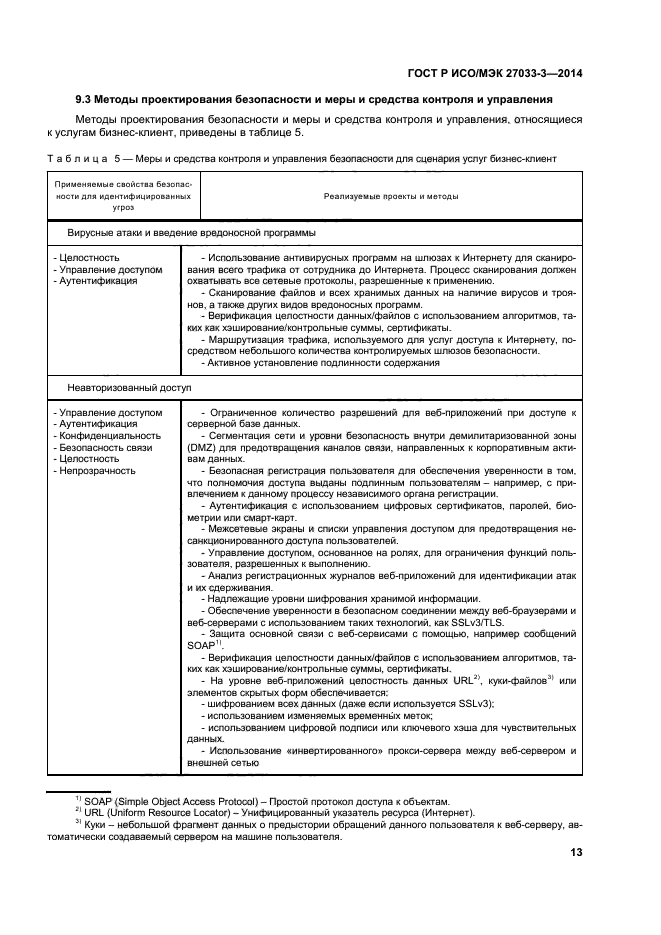 ГОСТ Р ИСО/МЭК 27033-3-2014