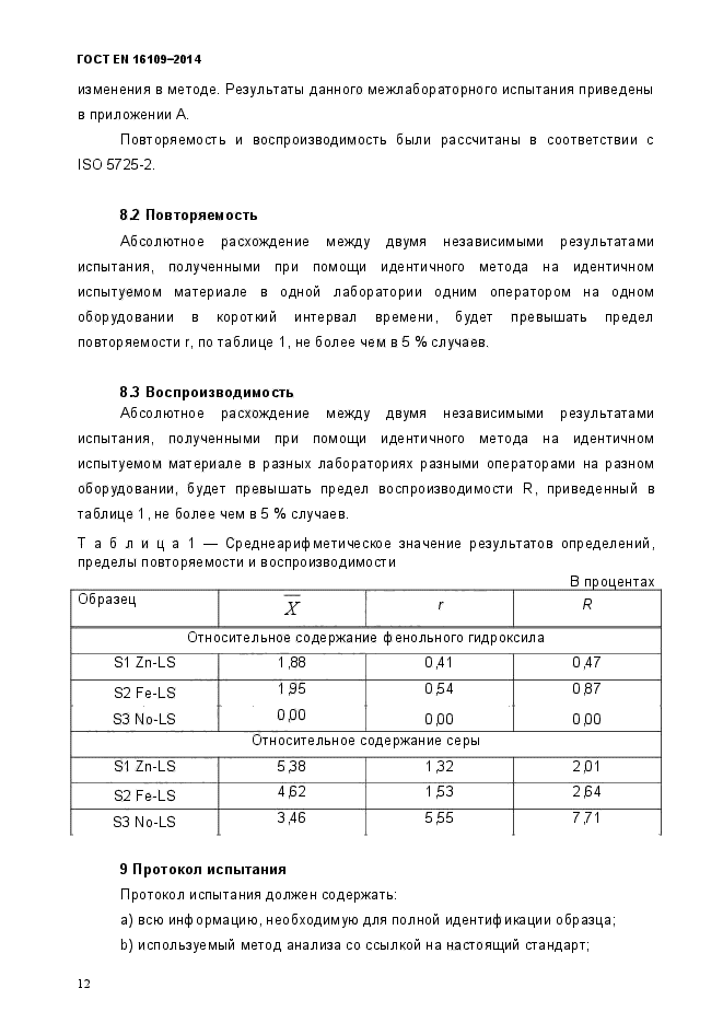 ГОСТ EN 16109-2014