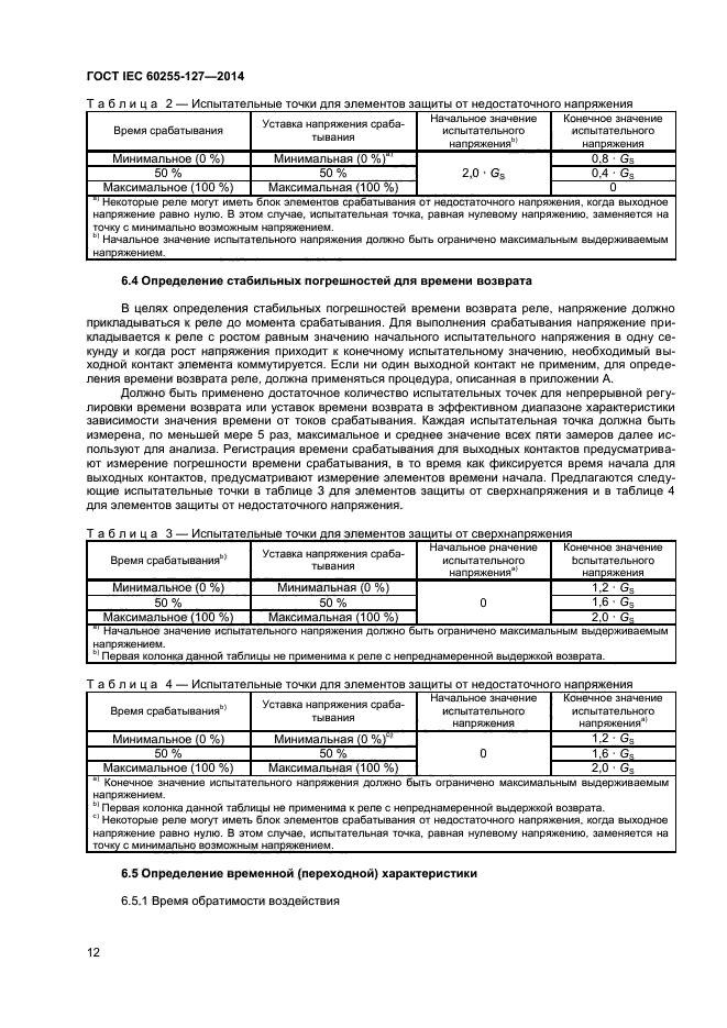 ГОСТ IEC 60255-127-2014